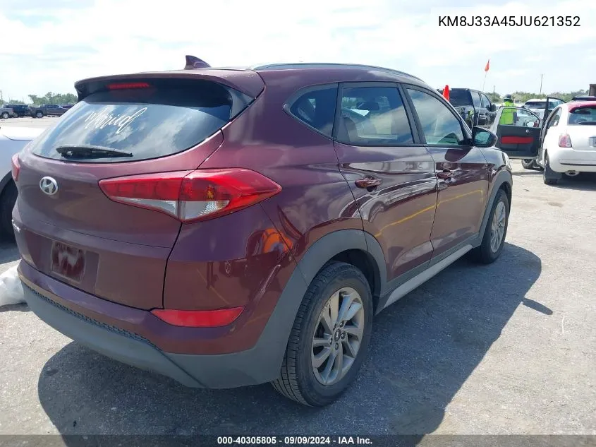 KM8J33A45JU621352 2018 Hyundai Tucson Sel