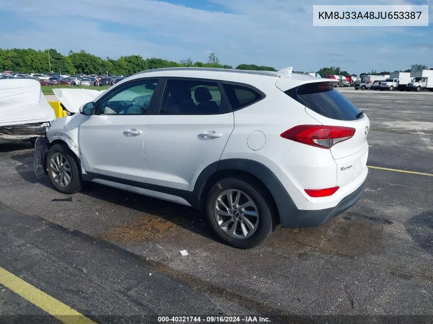 KM8J33A48JU653387 2018 Hyundai Tucson Sel