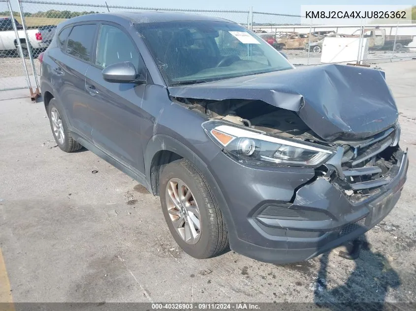 KM8J2CA4XJU826362 2018 Hyundai Tucson Se