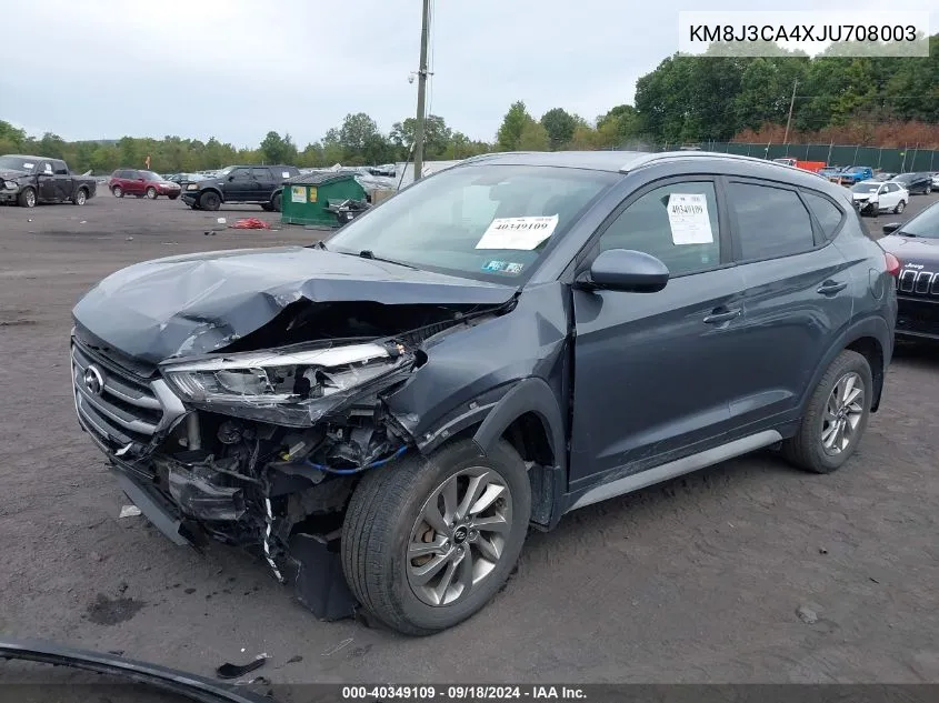 KM8J3CA4XJU708003 2018 Hyundai Tucson Limited/Sport And Eco/Se