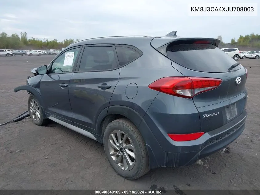 KM8J3CA4XJU708003 2018 Hyundai Tucson Limited/Sport And Eco/Se