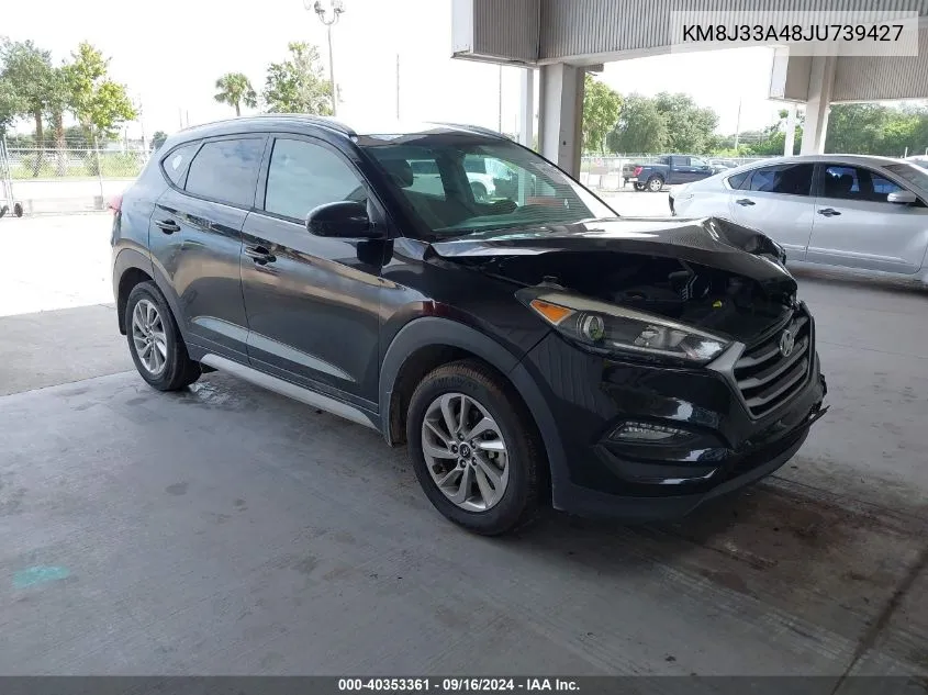 KM8J33A48JU739427 2018 Hyundai Tucson Limited/Sport And Eco/Se