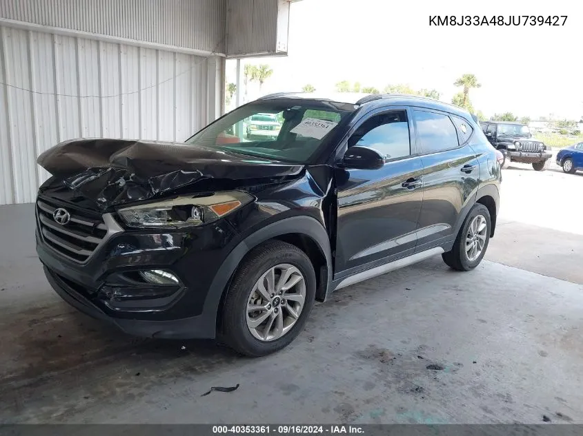 KM8J33A48JU739427 2018 Hyundai Tucson Limited/Sport And Eco/Se