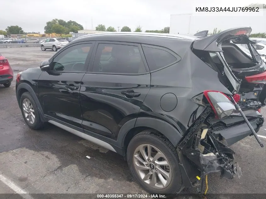 KM8J33A44JU769962 2018 Hyundai Tucson Sel Plus