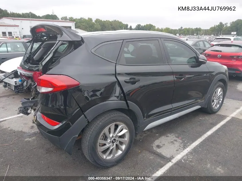 KM8J33A44JU769962 2018 Hyundai Tucson Sel Plus