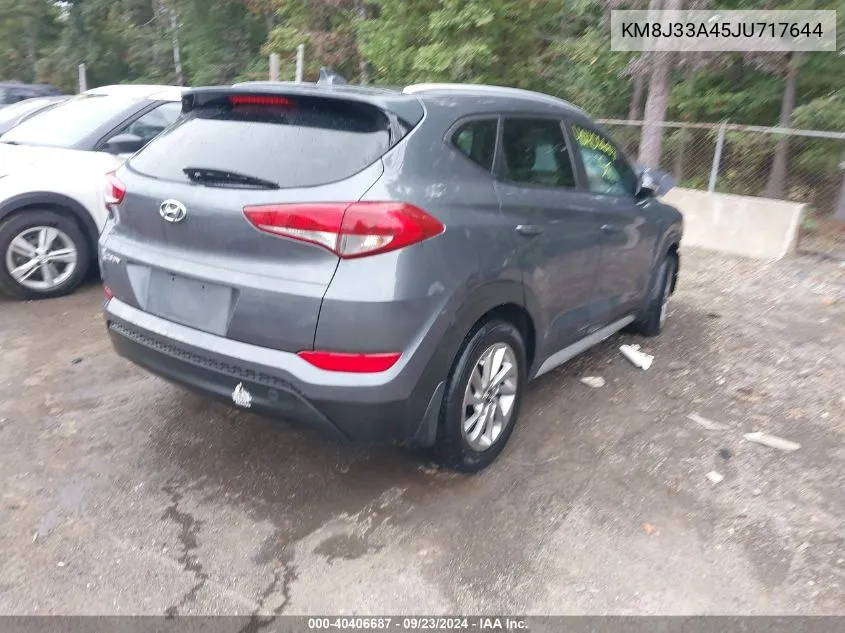 KM8J33A45JU717644 2018 Hyundai Tucson Sel Plus