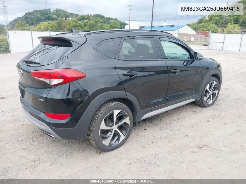 KM8J3CA25JU669416 2018 Hyundai Tucson Value