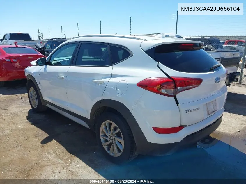 KM8J3CA42JU666104 2018 Hyundai Tucson Sel