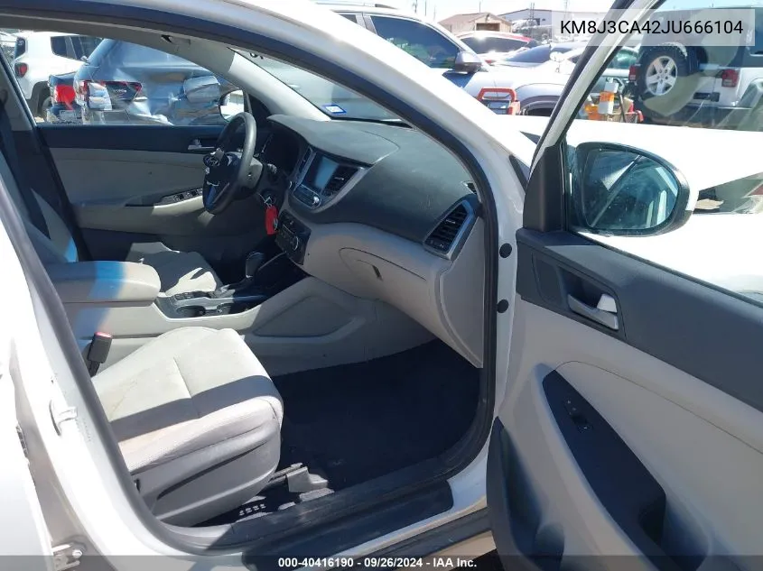 KM8J3CA42JU666104 2018 Hyundai Tucson Sel