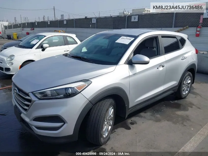 KM8J23A45JU736486 2018 Hyundai Tucson Se