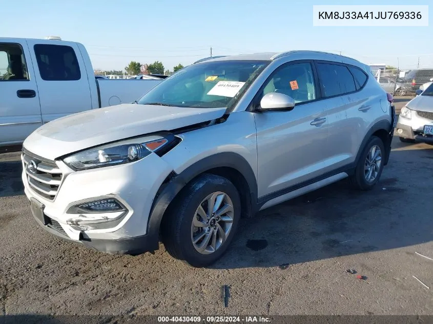 KM8J33A41JU769336 2018 Hyundai Tucson Sel