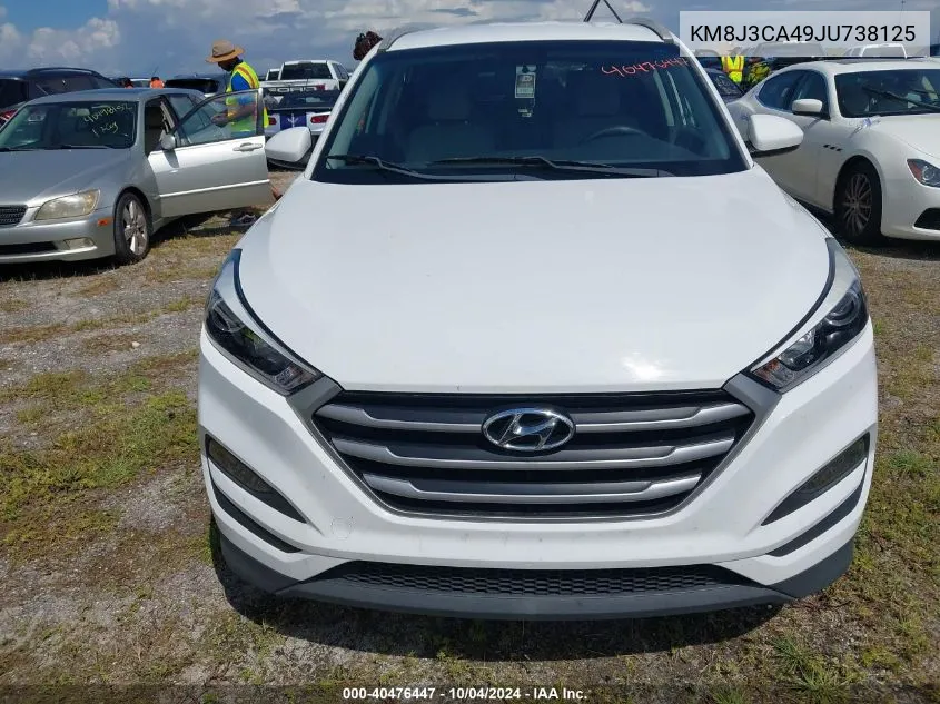 KM8J3CA49JU738125 2018 Hyundai Tucson Limited/Sport And Eco/Se