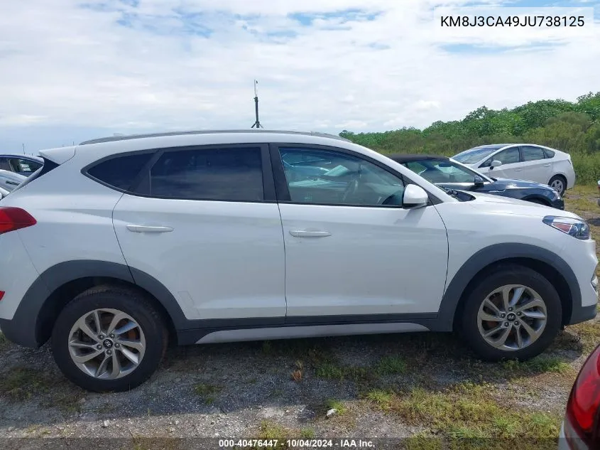 KM8J3CA49JU738125 2018 Hyundai Tucson Limited/Sport And Eco/Se