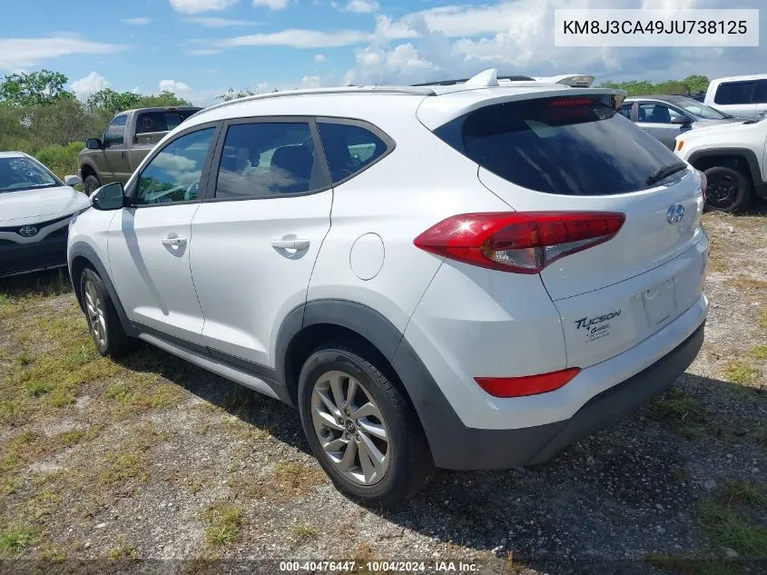 KM8J3CA49JU738125 2018 Hyundai Tucson Limited/Sport And Eco/Se