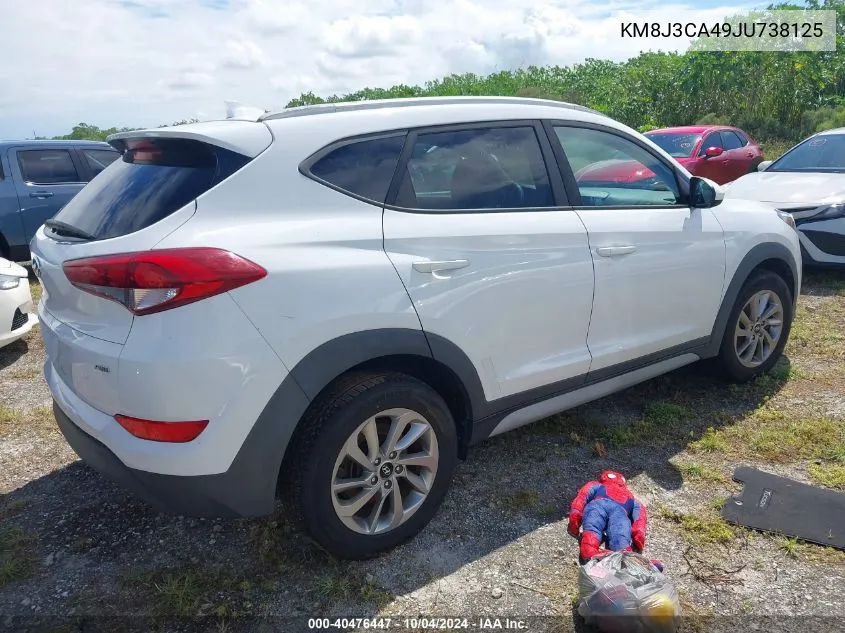 KM8J3CA49JU738125 2018 Hyundai Tucson Limited/Sport And Eco/Se