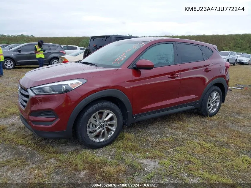 KM8J23A47JU772244 2018 Hyundai Tucson Se