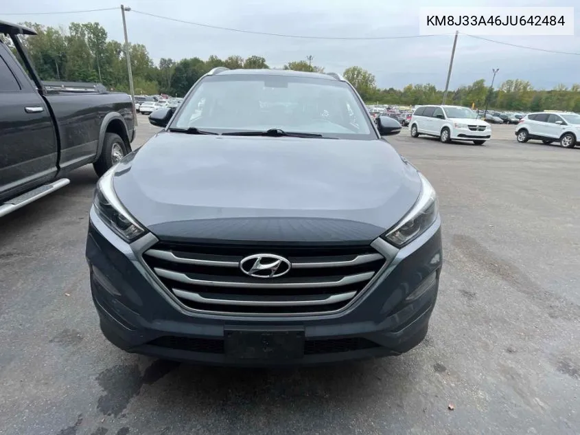 KM8J33A46JU642484 2018 Hyundai Tucson Limited/Sport And Eco/Se