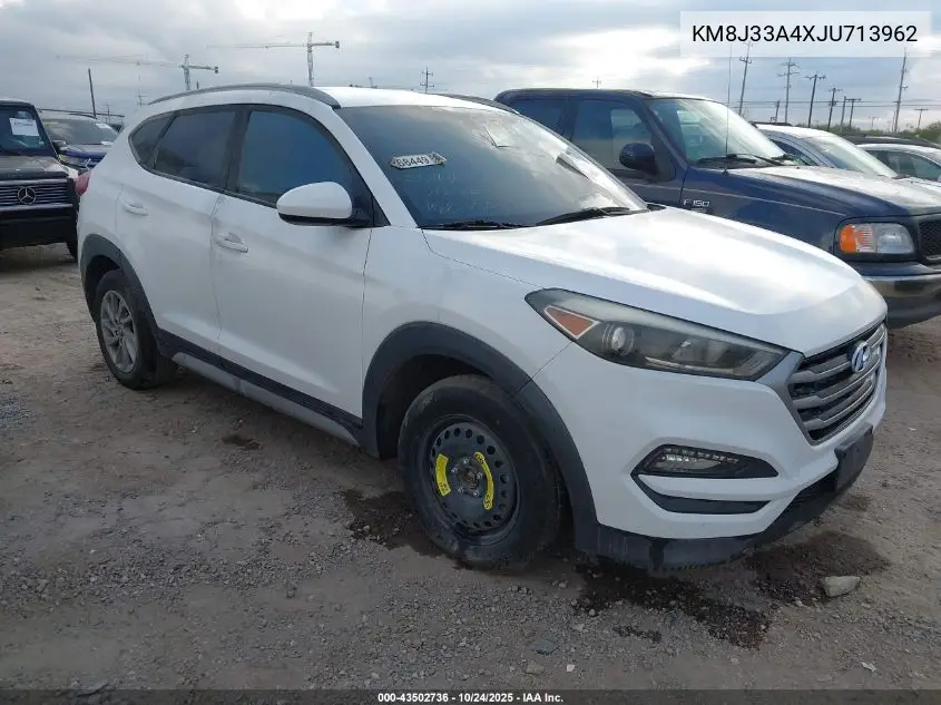 KM8J33A4XJU713962 2018 Hyundai Tucson Sel