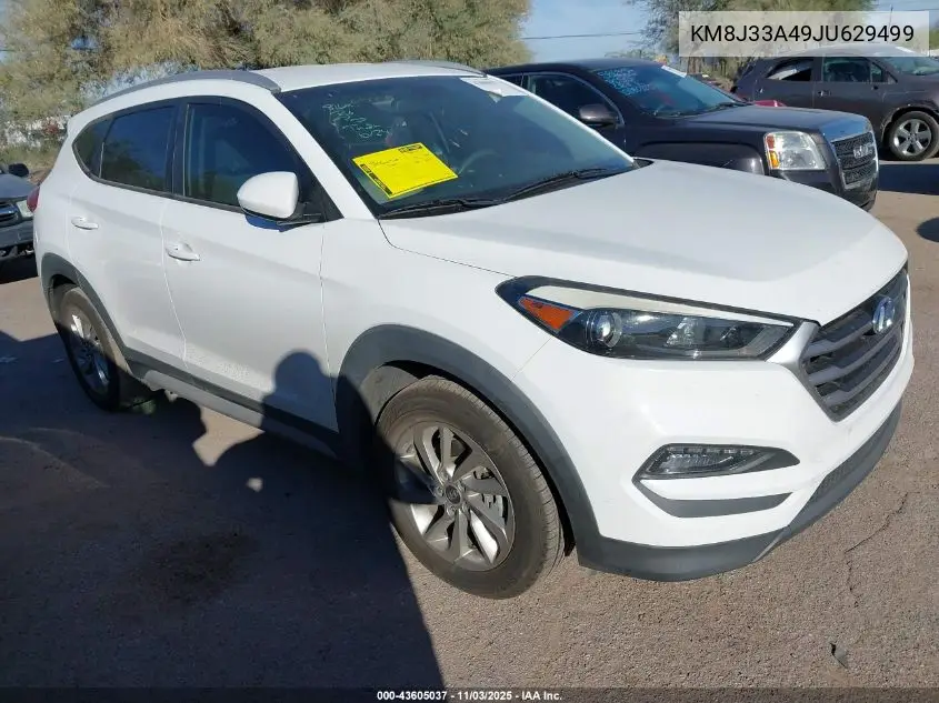 KM8J33A49JU629499 2018 Hyundai Tucson Sel