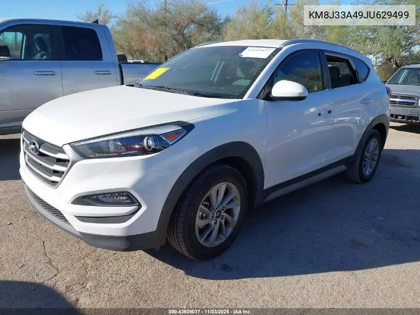 KM8J33A49JU629499 2018 Hyundai Tucson Sel