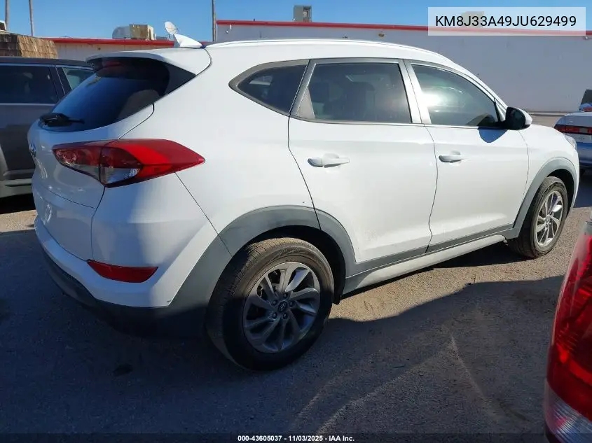 KM8J33A49JU629499 2018 Hyundai Tucson Sel