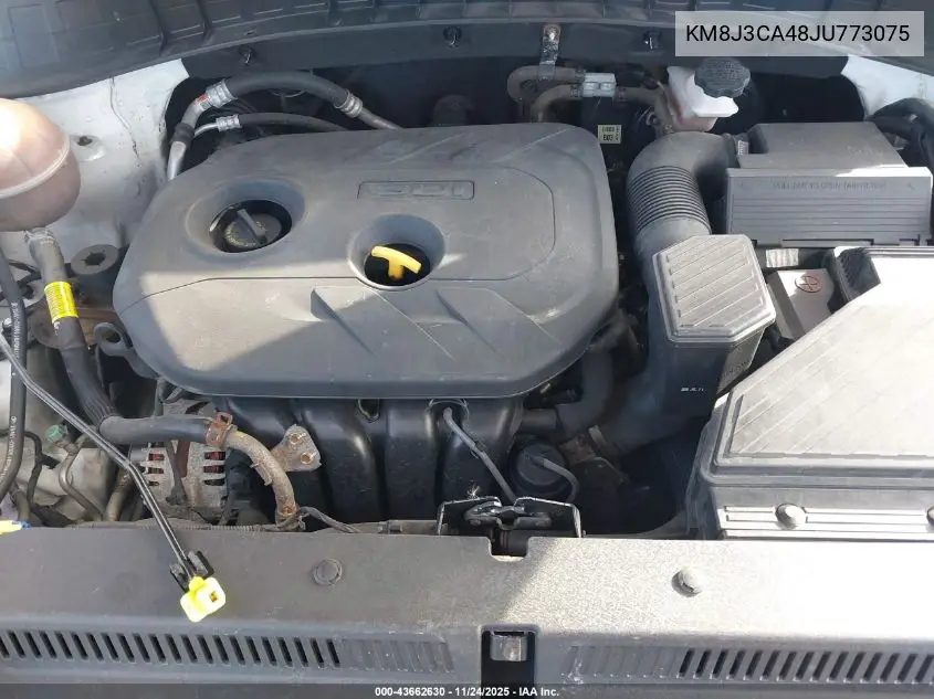 KM8J3CA48JU773075 2018 Hyundai Tucson Sel