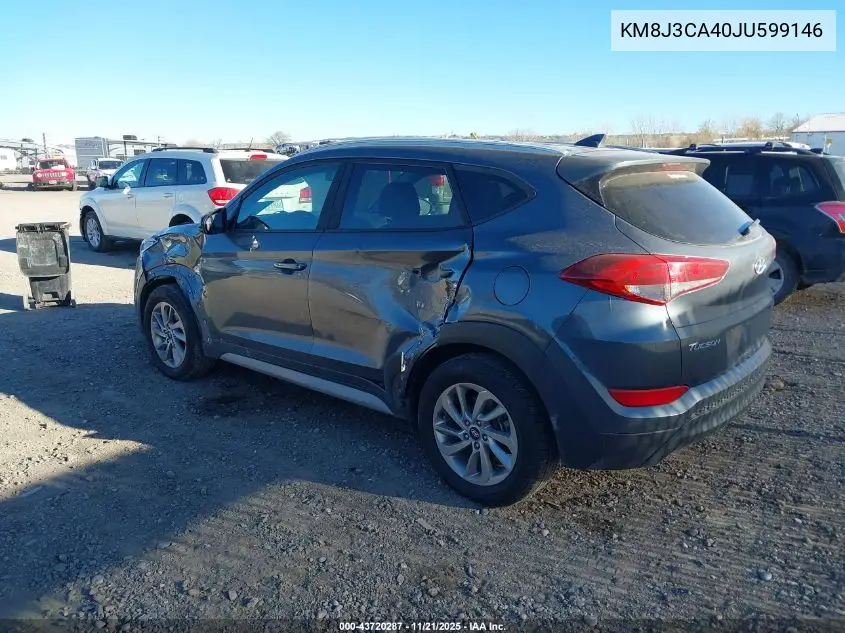 KM8J3CA40JU599146 2018 Hyundai Tucson Sel