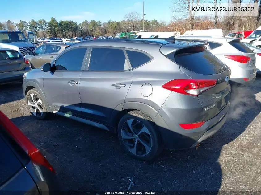 KM8J3CA23JU805302 2018 Hyundai Tucson Value