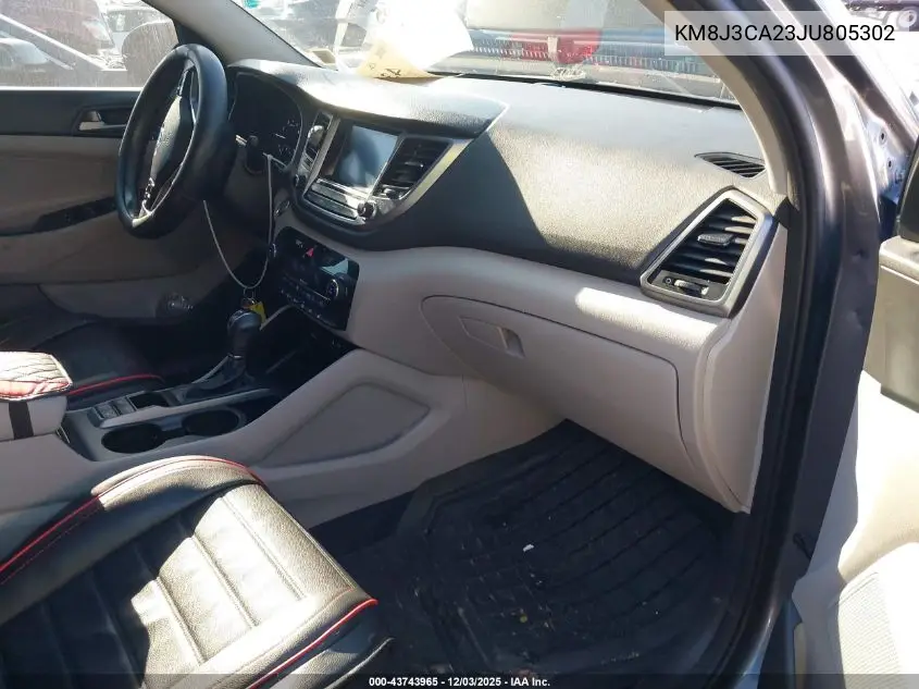 KM8J3CA23JU805302 2018 Hyundai Tucson Value