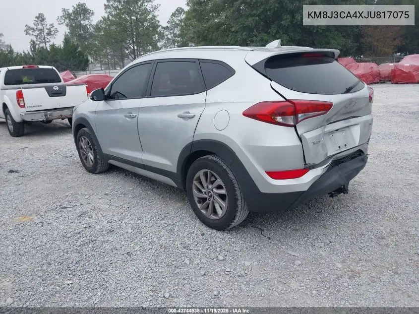 KM8J3CA4XJU817075 2018 Hyundai Tucson Sel Plus