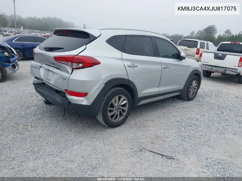 KM8J3CA4XJU817075 2018 Hyundai Tucson Sel Plus