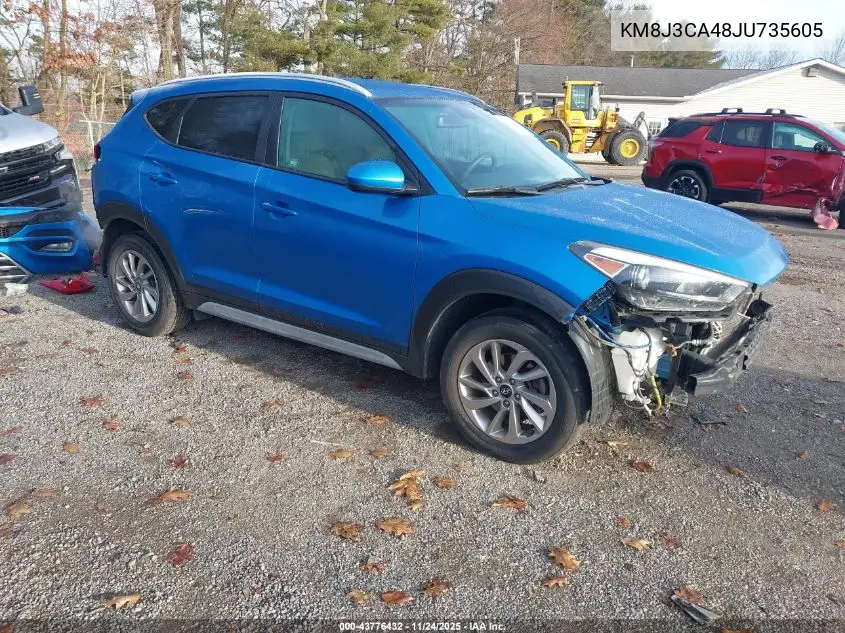 KM8J3CA48JU735605 2018 Hyundai Tucson Sel