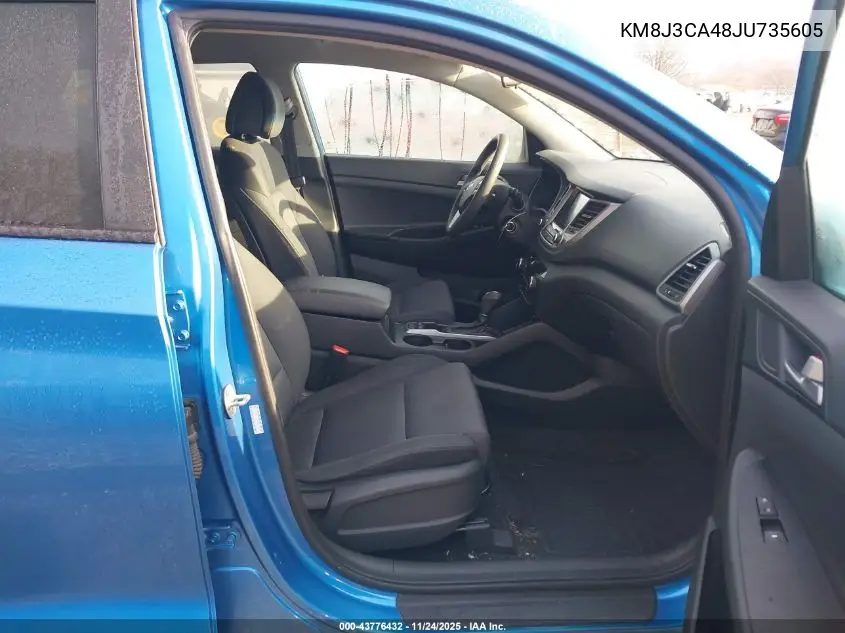 KM8J3CA48JU735605 2018 Hyundai Tucson Sel