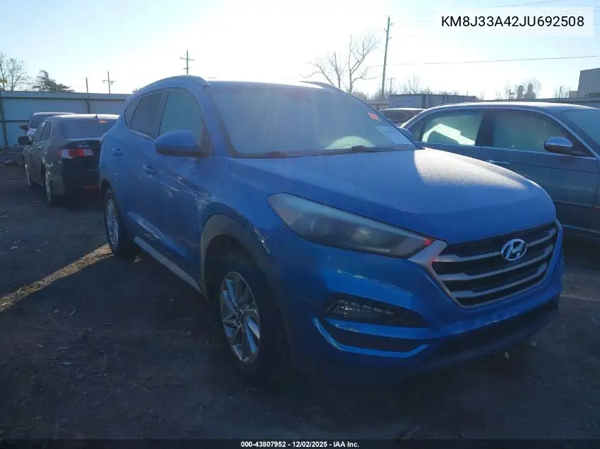 KM8J33A42JU692508 2018 Hyundai Tucson Sel