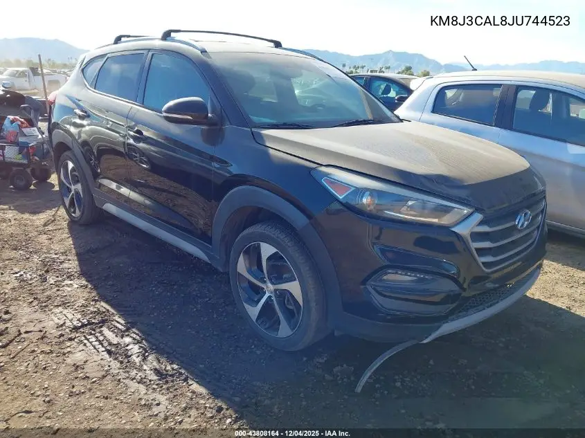 KM8J3CAL8JU744523 2018 Hyundai Tucson Sport