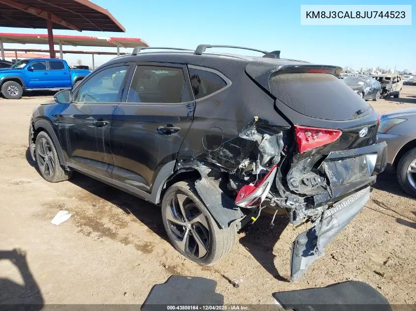 KM8J3CAL8JU744523 2018 Hyundai Tucson Sport