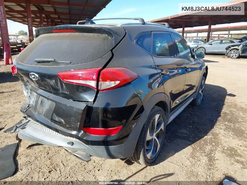 KM8J3CAL8JU744523 2018 Hyundai Tucson Sport