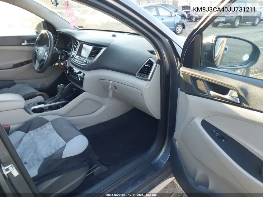 KM8J3CA40JU731211 2018 Hyundai Tucson Sel