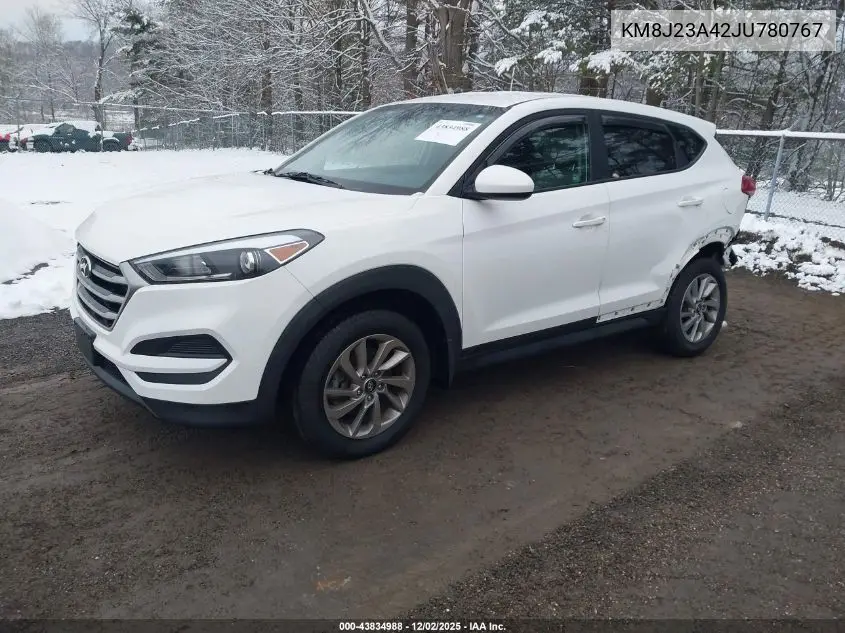 KM8J23A42JU780767 2018 Hyundai Tucson Se