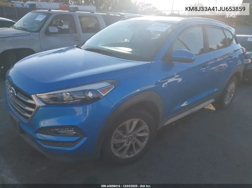 KM8J33A41JU653859 2018 Hyundai Tucson Sel