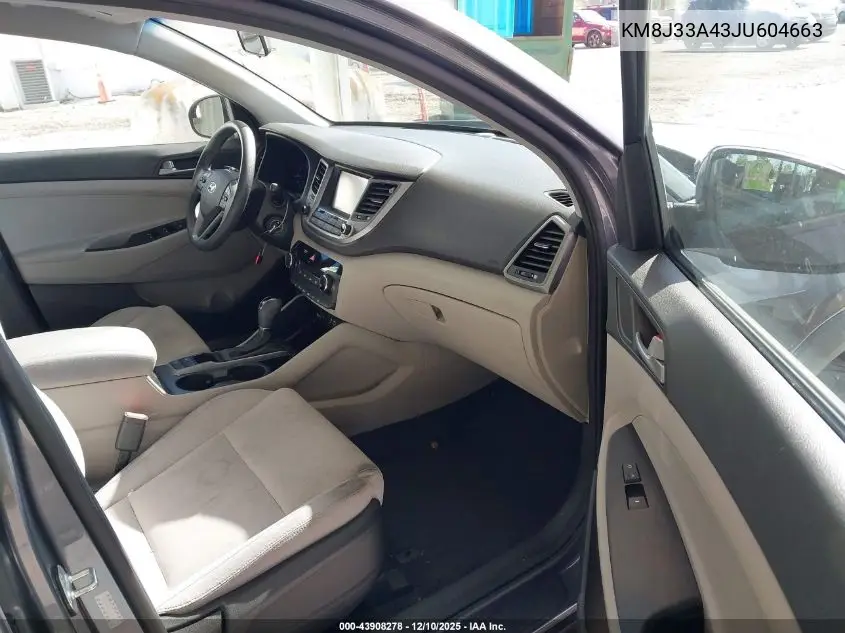 KM8J33A43JU604663 2018 Hyundai Tucson Sel