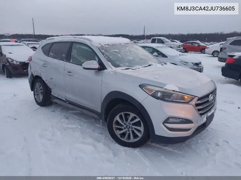 KM8J3CA42JU736605 2018 Hyundai Tucson Sel