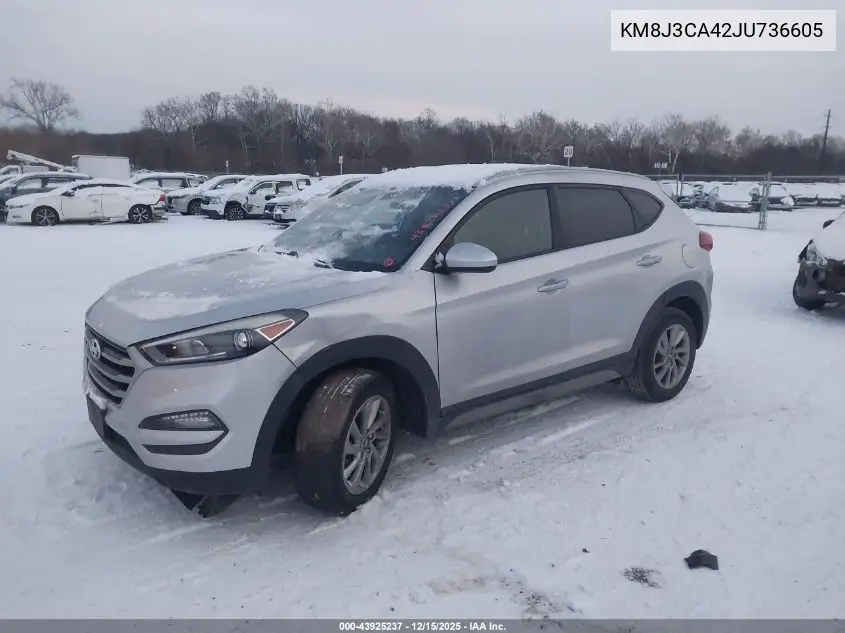 KM8J3CA42JU736605 2018 Hyundai Tucson Sel