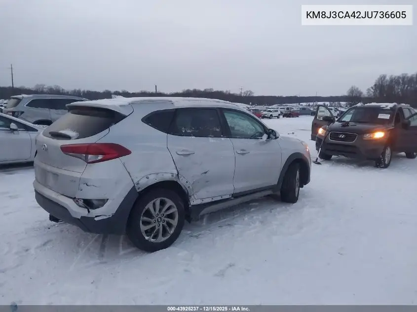 KM8J3CA42JU736605 2018 Hyundai Tucson Sel