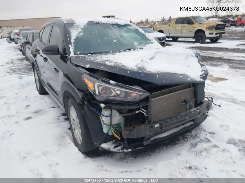 KM8J3CA45KU024378 2019 Hyundai Tucson