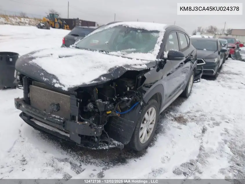 KM8J3CA45KU024378 2019 Hyundai Tucson