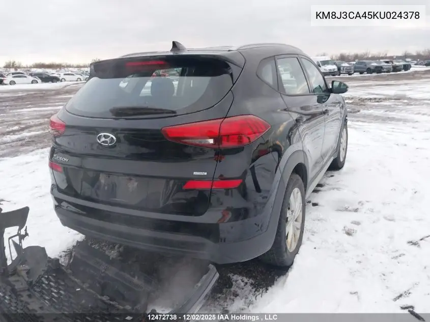 KM8J3CA45KU024378 2019 Hyundai Tucson