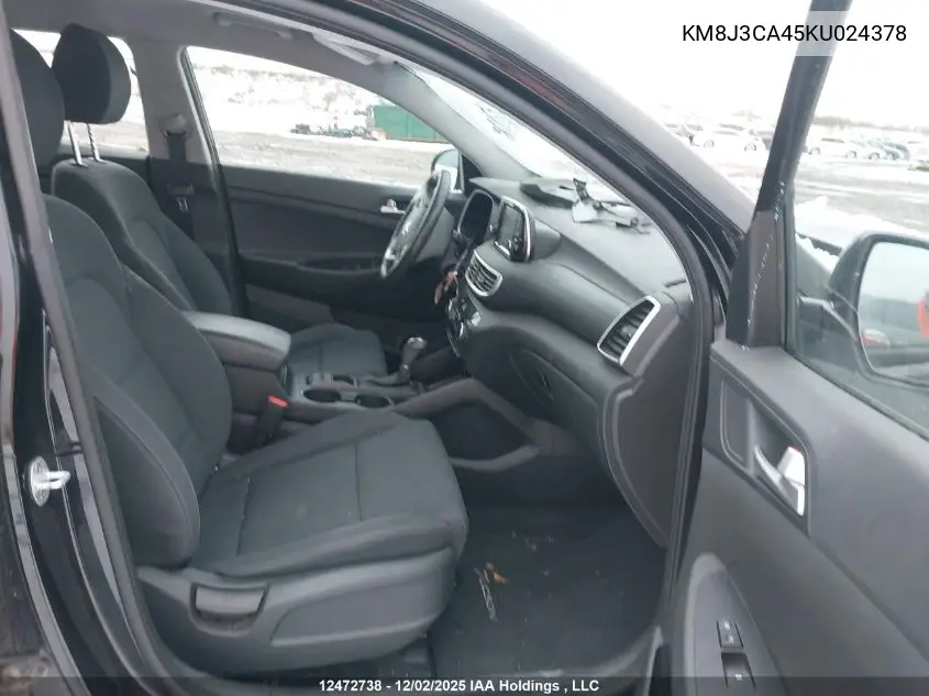 KM8J3CA45KU024378 2019 Hyundai Tucson