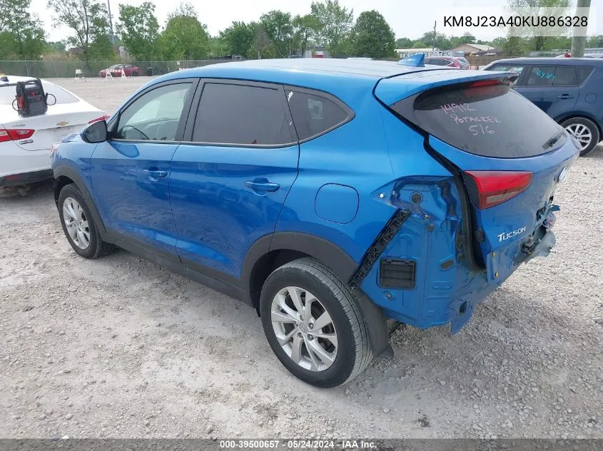 KM8J23A40KU886328 2019 Hyundai Tucson Se