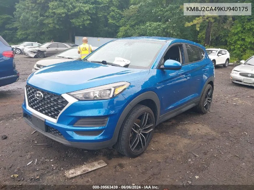 KM8J2CA49KU940175 2019 Hyundai Tucson Se